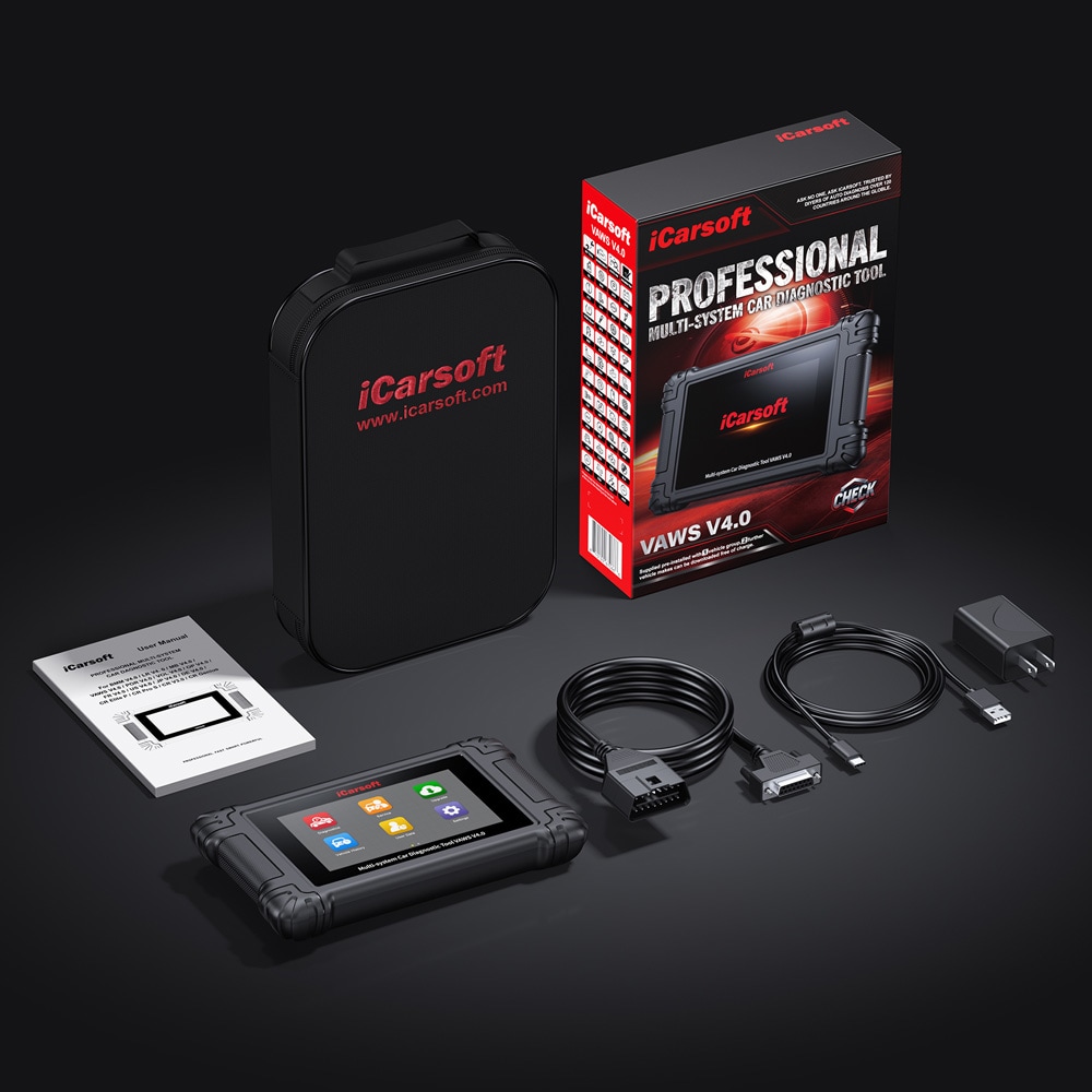 iCarsoft VAWS V4.0 Bildiagnostik till Audi/VW/Seat/Skoda / OBD2 diagnosverktyg / felkodsläsare bil