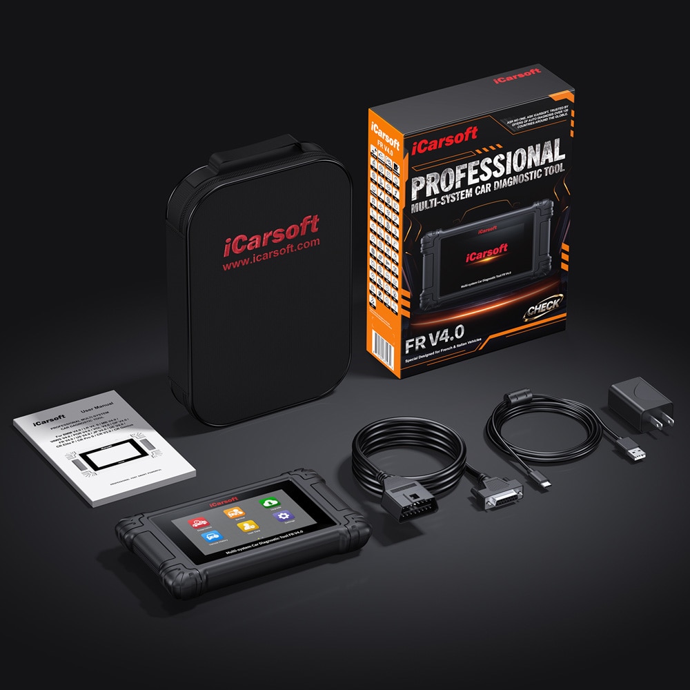 iCarsoft FR V4.0 Bildiagnostik till franska och italienska bilar / OBD2 diagnosverktyg / felkodsläsare bil