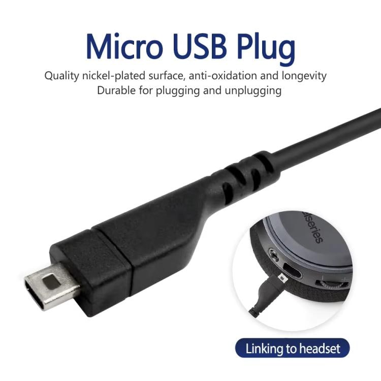 Ljudkabel med USB till 3,5mm k-kontakt för SteelSeries Arctis Prime / 3 / 5 / 7 / Pro