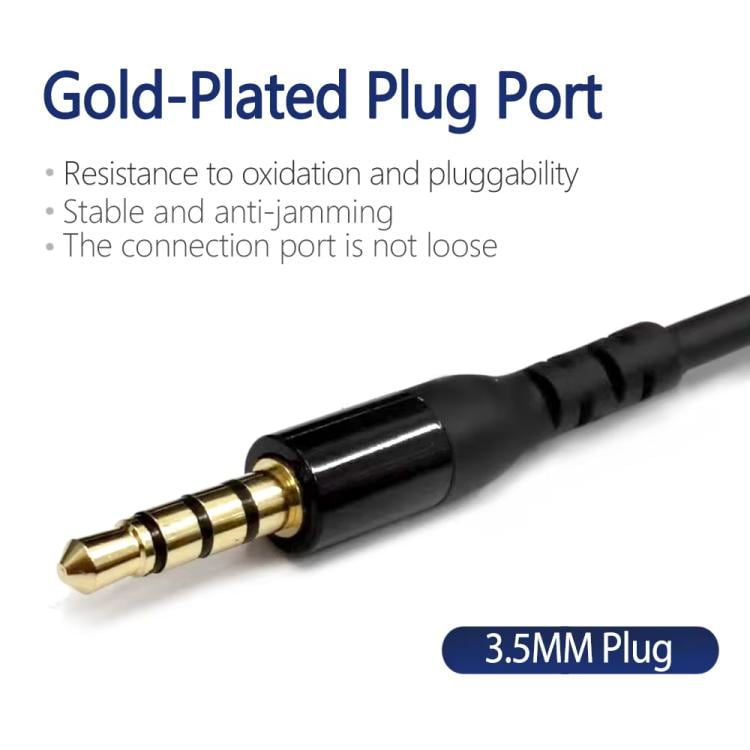 Ljudkabel med USB till 3,5mm k-kontakt för SteelSeries Arctis Prime / 3 / 5 / 7 / Pro