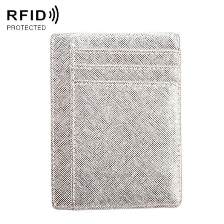 Korthållare med RFID-skydd - Silver