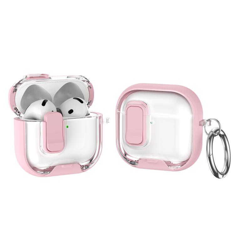 Skyddsfodral med ställ till AirPods 4 - Rosa