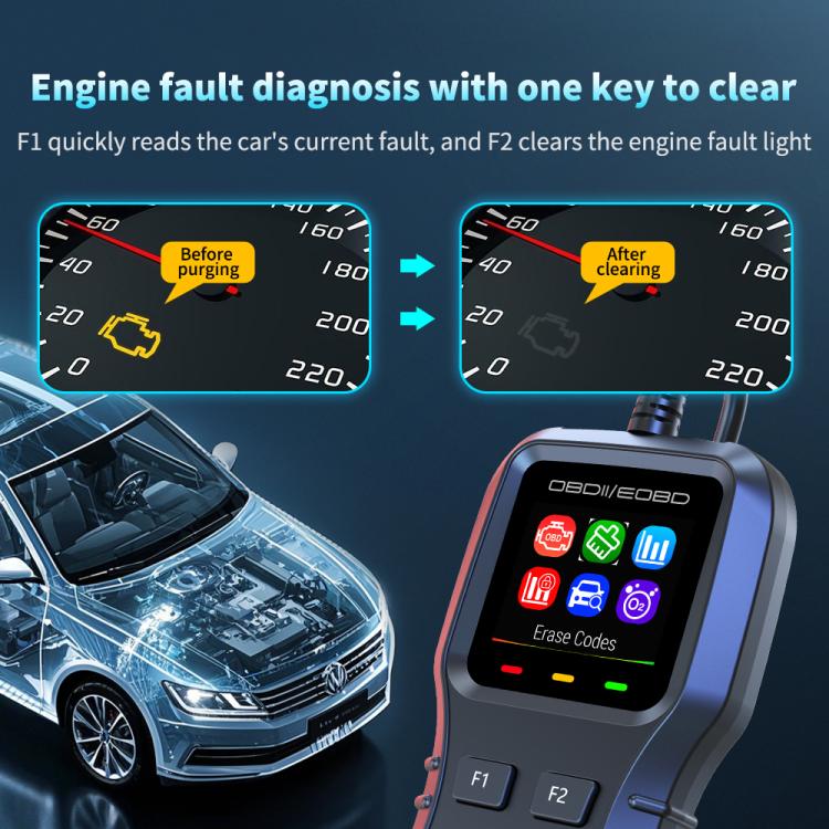 K1 OBD2 -auton diagnostiikkatyökalu
