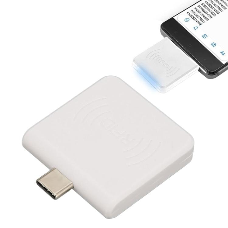 RFID-Läsare 13.56MHz / 14443A med USB-C-kontakt