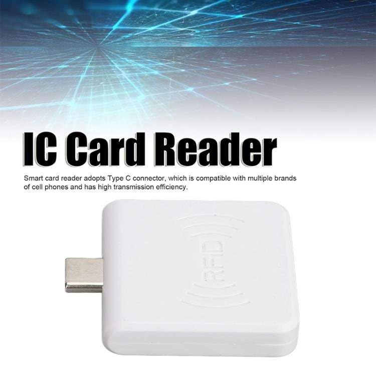 RFID-Läsare 13.56MHz / 14443A med USB-C-kontakt
