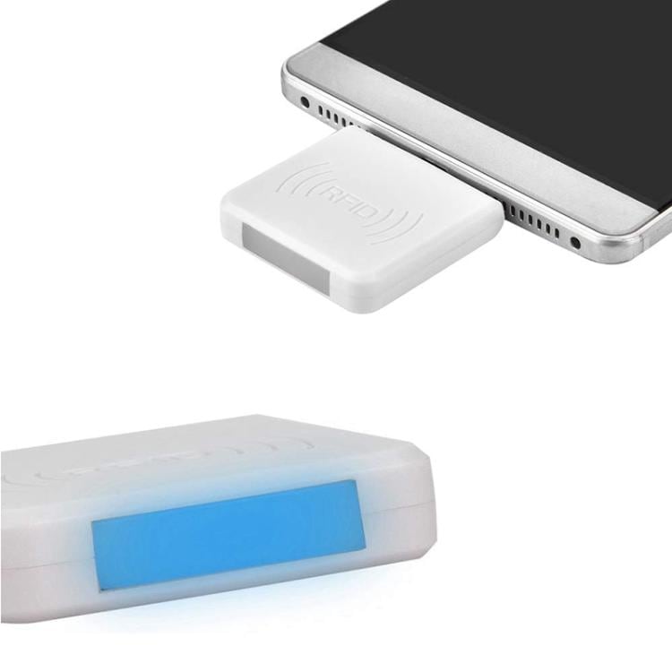 RFID-Läsare 13.56MHz / 14443A med MicroUSB-kontakt