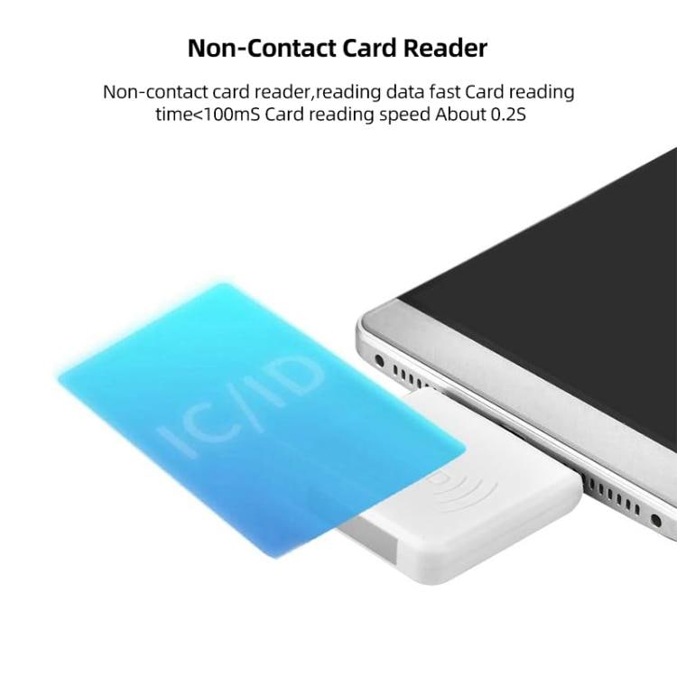 RFID-Läsare 13.56MHz / 14443A med MicroUSB-kontakt