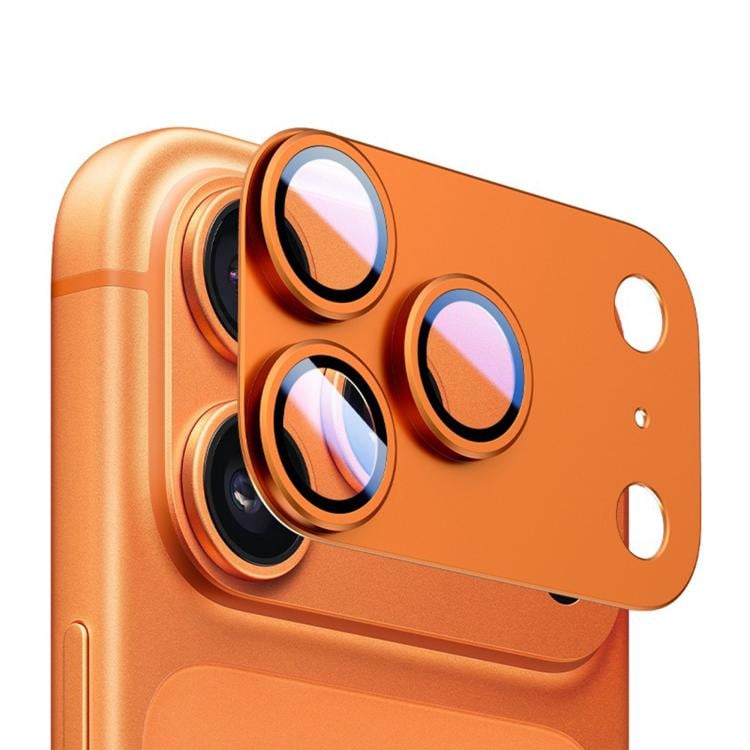 Kameraskydd i metall till iPhone 17 Pro - Orange