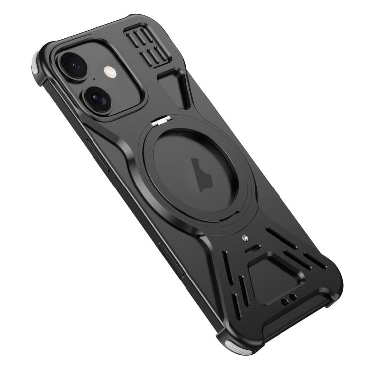 Armor bakskal med ringhållare till iPhone 17 – Svart