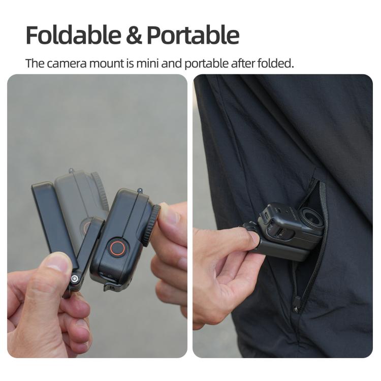Magnetiskt fäste med 360 rotation till DJI Osmo Nano - Svart