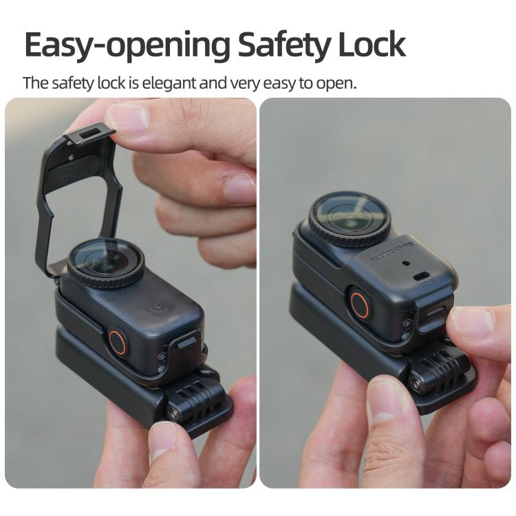 Magnetiskt fäste med 360 rotation till DJI Osmo Nano - Svart
