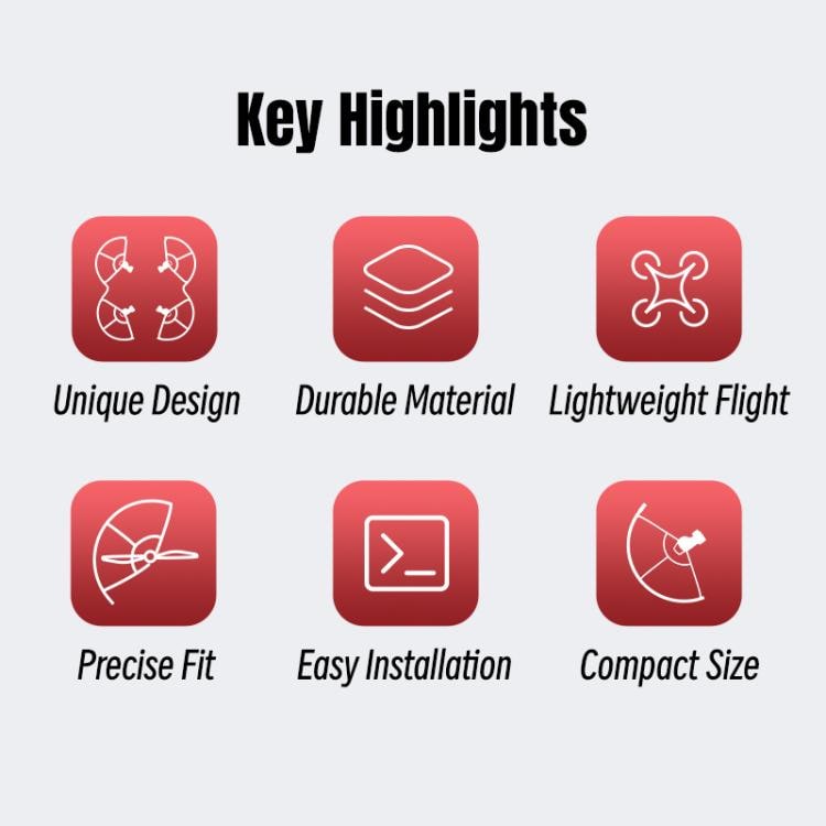 Propellerskydd till DJI Mini 5 Pro - Grå