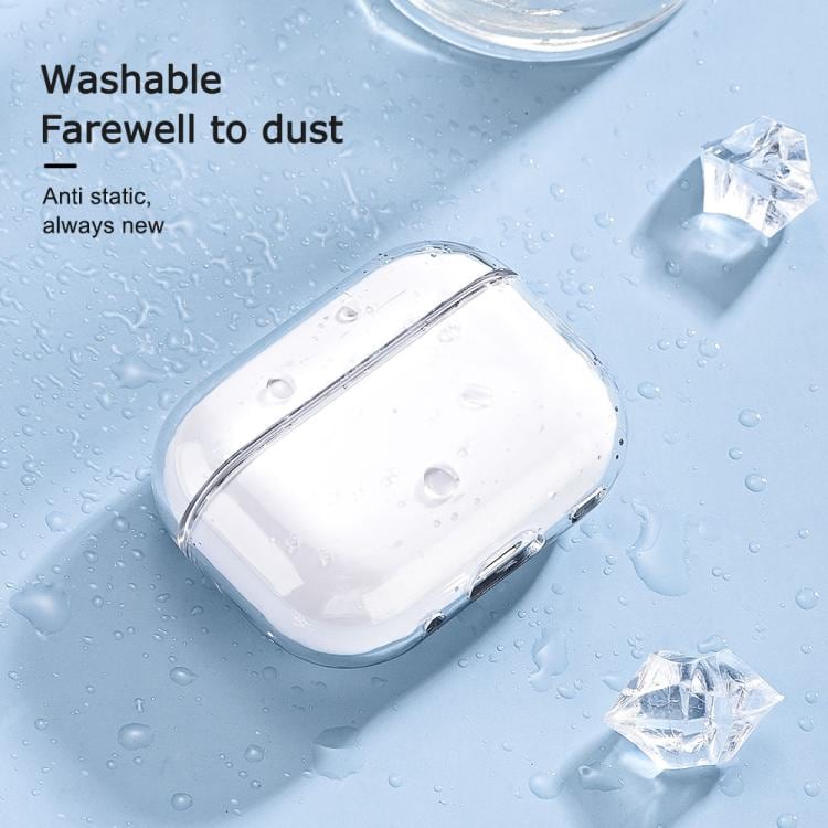 Skyddsskal till AirPods Pro 3 – Transparent