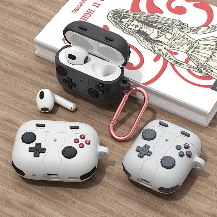 Silikonfodral i spelkontroll-design till AirPods 3 – Rosa