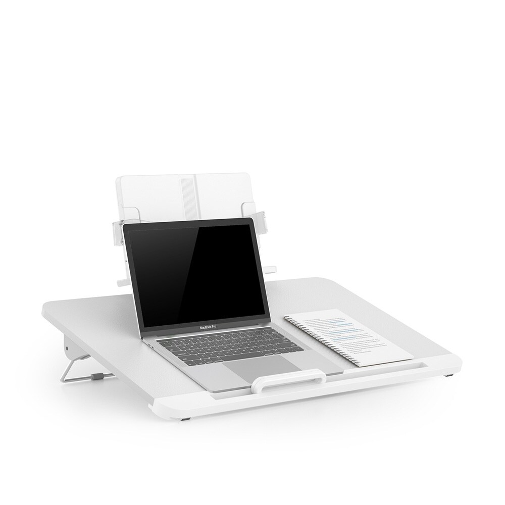 Justerbart ställ med flexibel vinkel för laptop, surfplatta och böcker