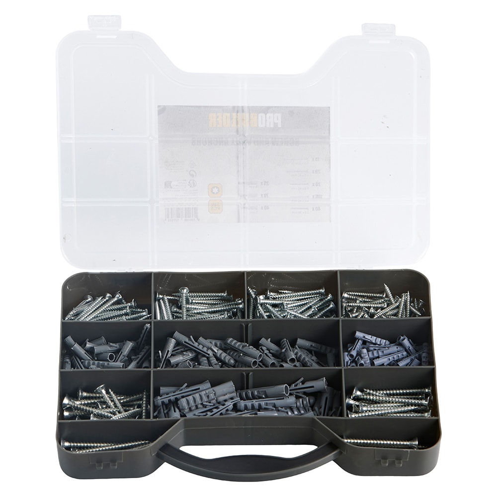 Probuilder skruv- och pluggset – 330 delar