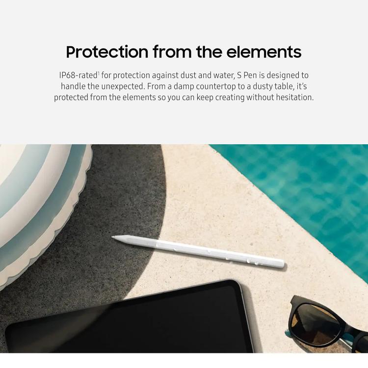 Styluspenna till Samsung Galaxy Tab S11 / Tab S11 Ultra - Vit