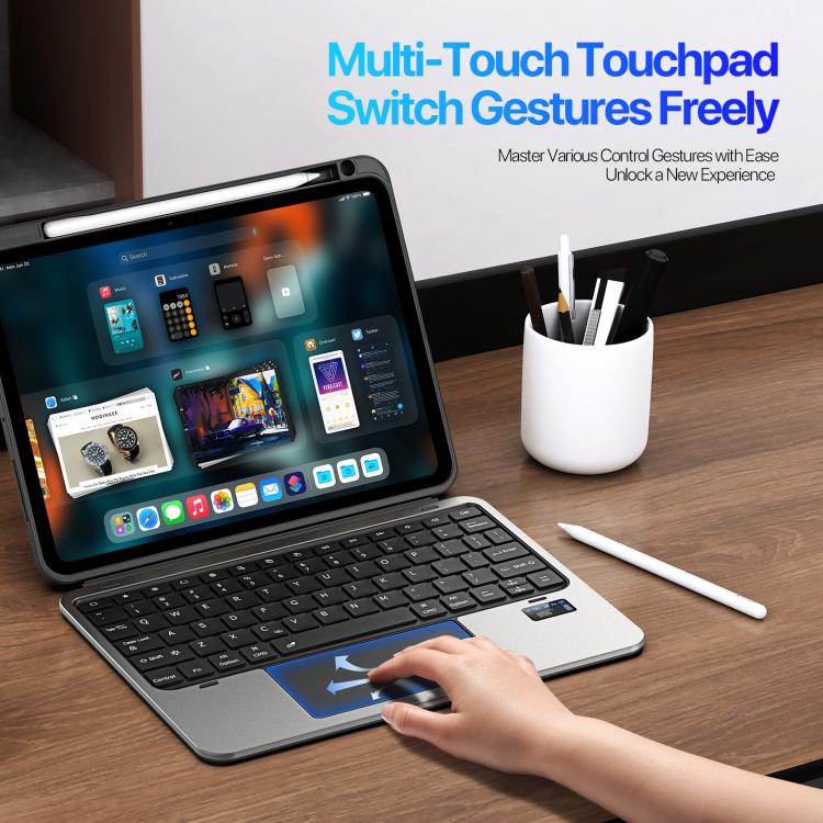 Avtagbart tangentbordsfodral till iPad Pro 11 2024 – Svart