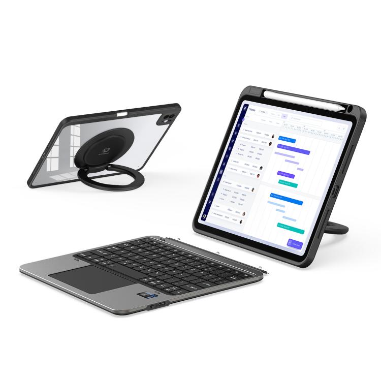 Avtagbart tangentbordsfodral till iPad Pro 11 2024 – Svart