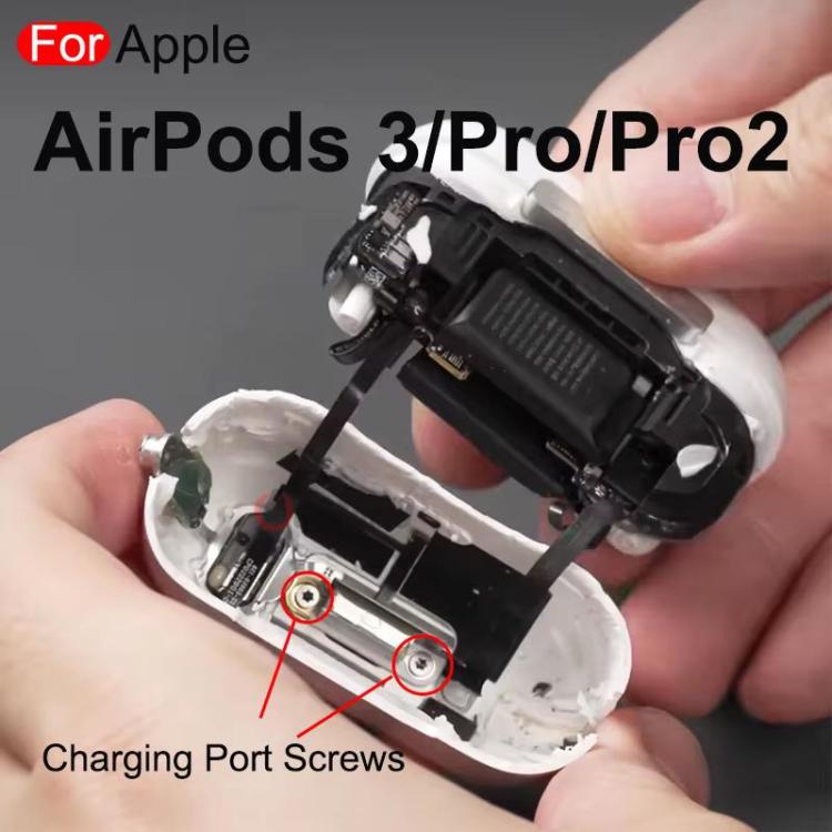 Skruvar för laddningport till AirPods 3 / Pro 2 / AirPods Pro 10-pack