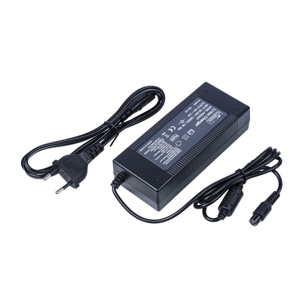Laddare PSE50427 till Hooverboards 42V/2.0A, 3-Pin