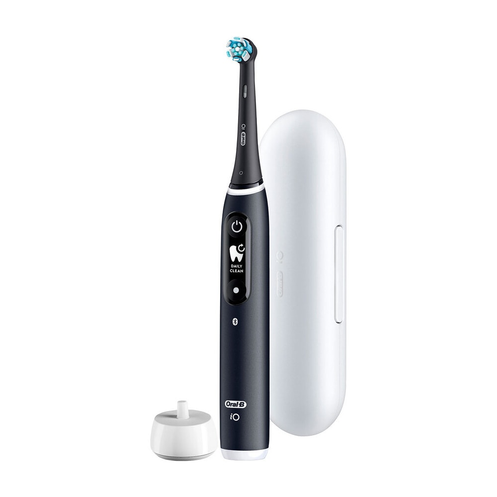 Oral-B iO Series 6 med trycksensor och smart timer - Svart Lava