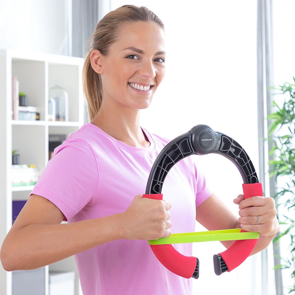 Justerbar armtränare med motståndsband för hemmaträning