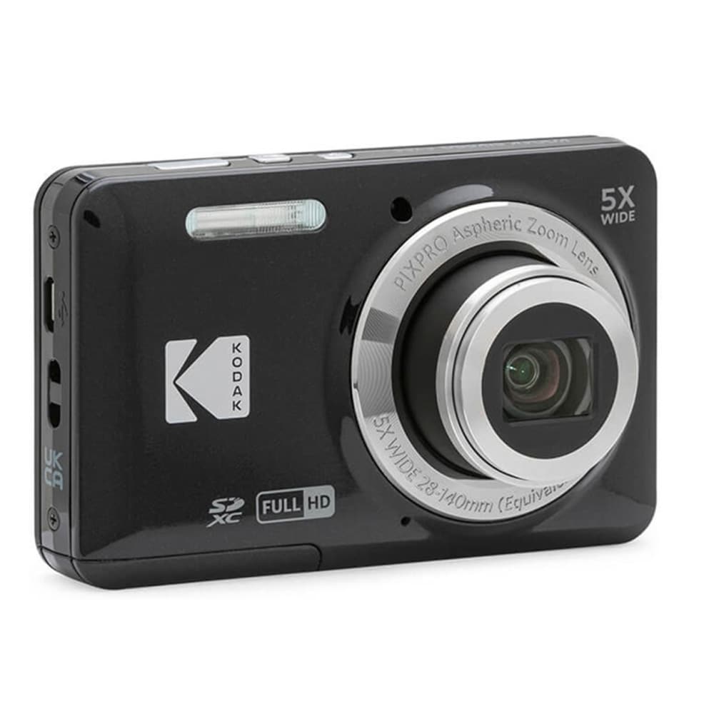 Kodak Pixpro FZ55 - Kompakt digitalkamera med 16,76 MP, 5x optisk zoom och Full HD-video