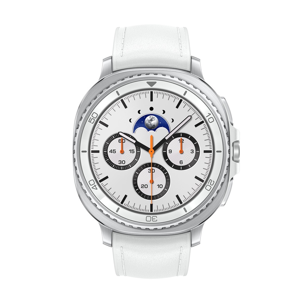 Samsung Galaxy Watch8 Classic LTE 46 mm – SM-L505FZWAEUE vit