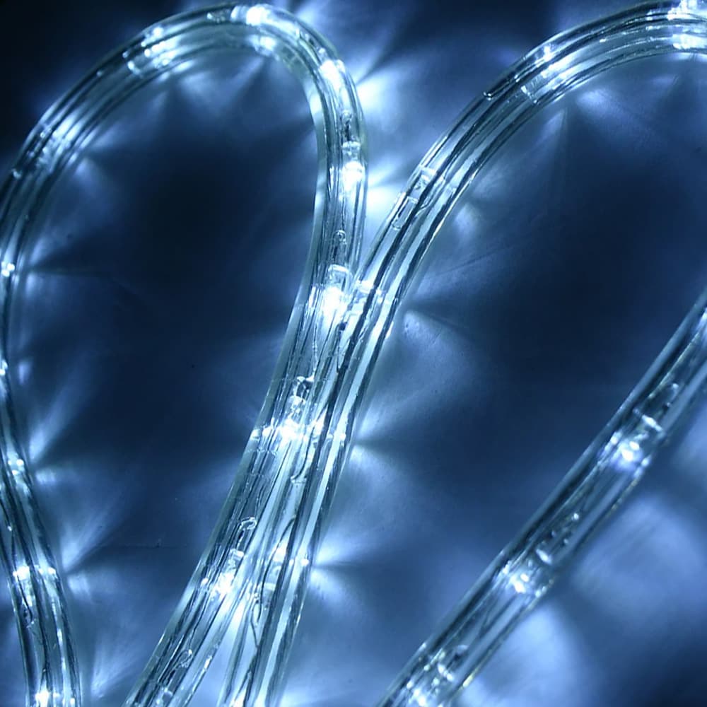LED-ljusslinga 10 m med 360 kallvita LED-lampor