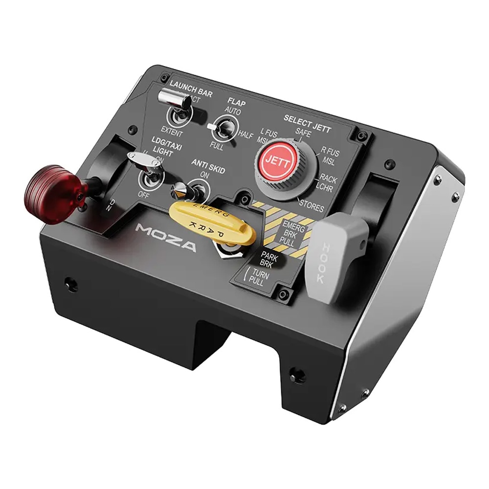 Moza MTLP Landningspanel för flygsimulator med 25 programmerbara reglage