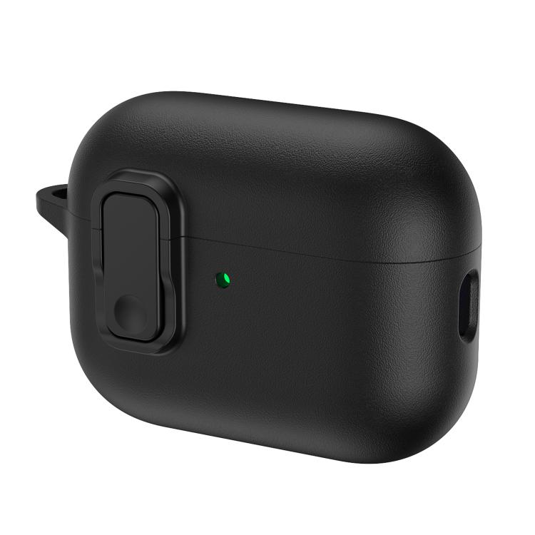 Skyddsfodral i konstläder till AirPods Pro 3 - Svart