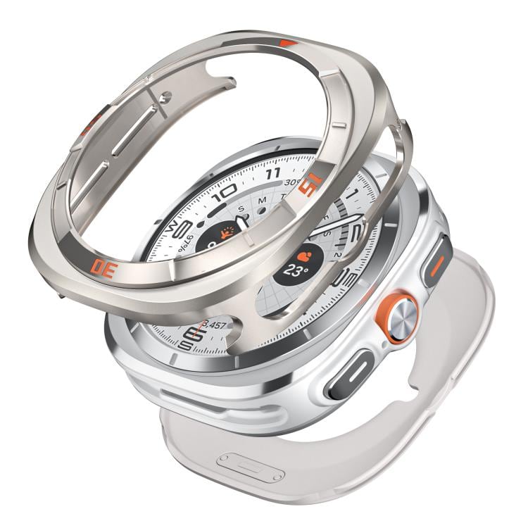 Skyddsglas till Samsung Galaxy Watch Ultra 47 mm – Titanium/Orange