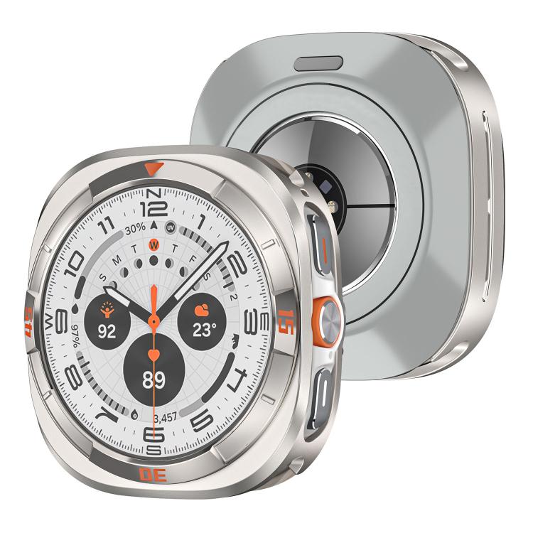 Skyddsglas till Samsung Galaxy Watch Ultra 47 mm – Titanium/Orange