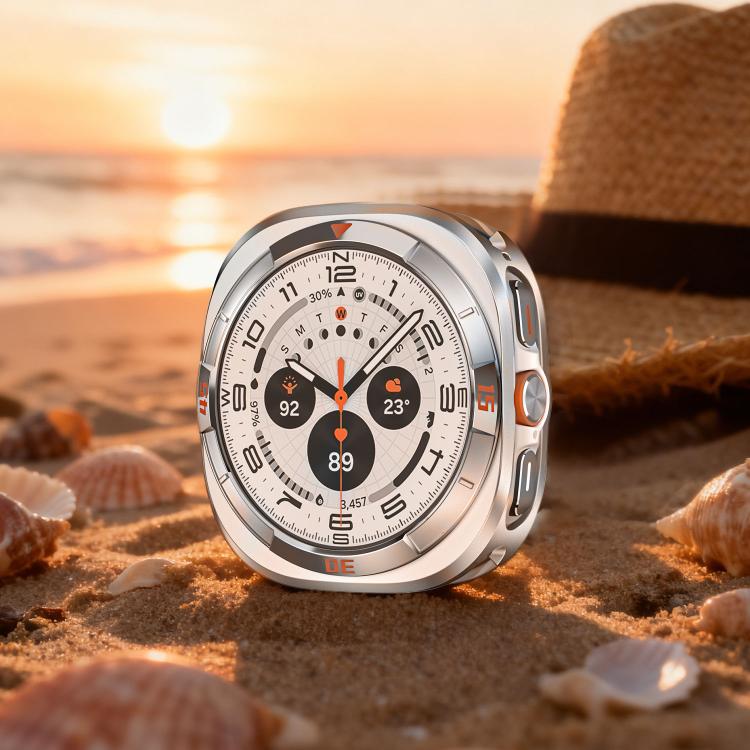 Skyddsglas till Samsung Galaxy Watch Ultra 47 mm – Titanium/Orange
