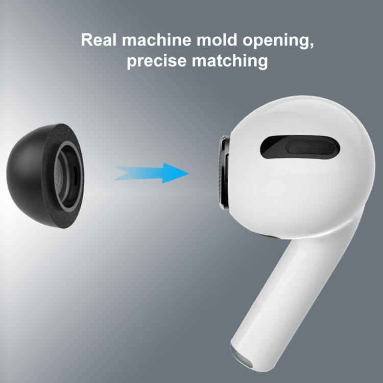 Öronkuddar i memory foam till AirPods Pro 3 Strl: S/M/L - Svart