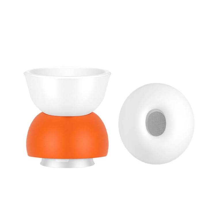 Silikonkuddar till AirPods Pro 1/2 Strl: XS/S/M/L - Vit/Orange