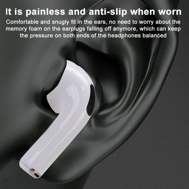 Silikonkuddar till AirPods Pro 3 Strl XS/S/M/L - Vit/Orange