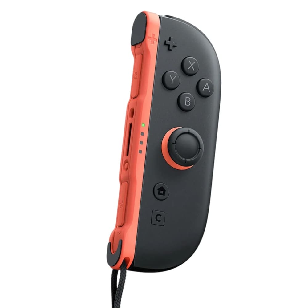 Nintendo Switch 2 höger Joy-Con 2 handkontroll ljusröd – med NFC och C-knapp
