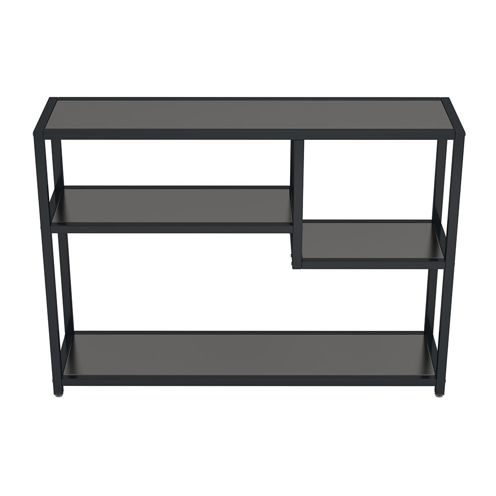 Konsolbord / avlastningsbord / sidobord med hyllor i industriell design