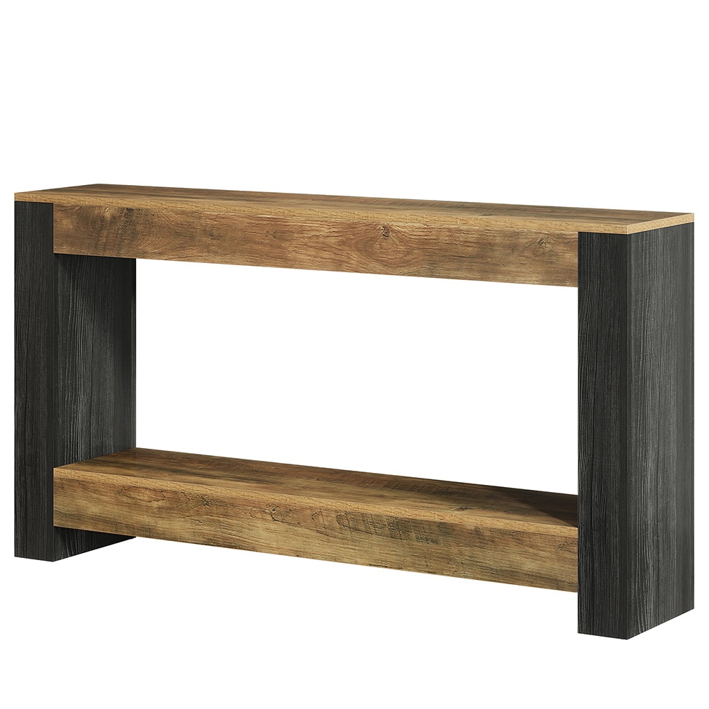 Konsolbord / hallbord / sidobord / avlastningsbord 160cm i lantlig stil med hylla
