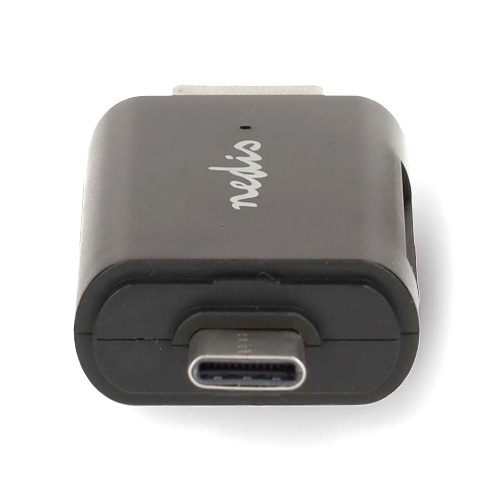 Nedis USB 3.2 Gen1 kortläsare med USB-C och USB-A för SD och microSD