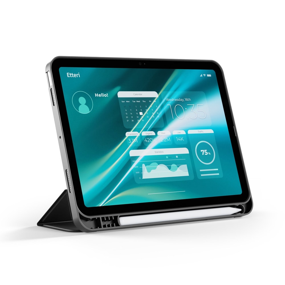 Etteri Fodral till Samsung Galaxy Tab A9 2023 8,7' - Svart
