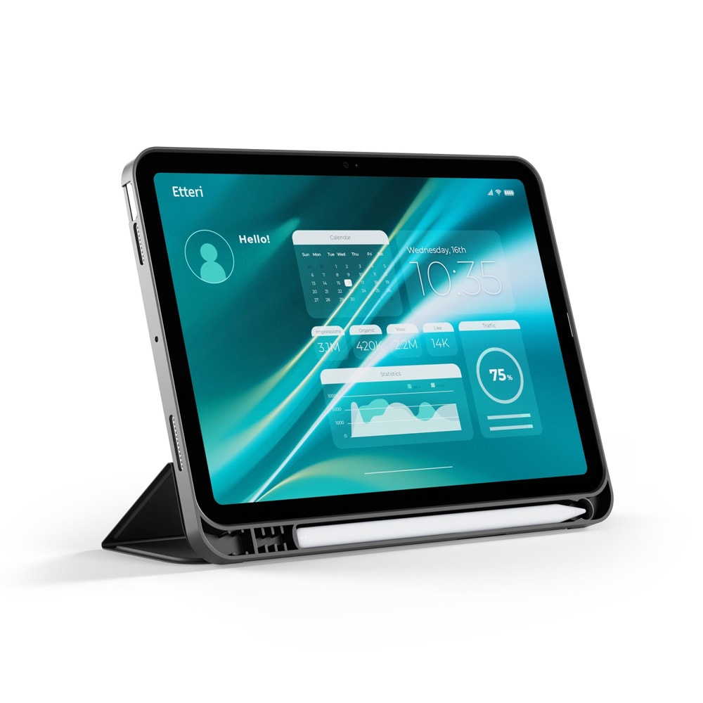Etteri Fodral till Samsung Galaxy Tab A9+ 2023 11' - Svart