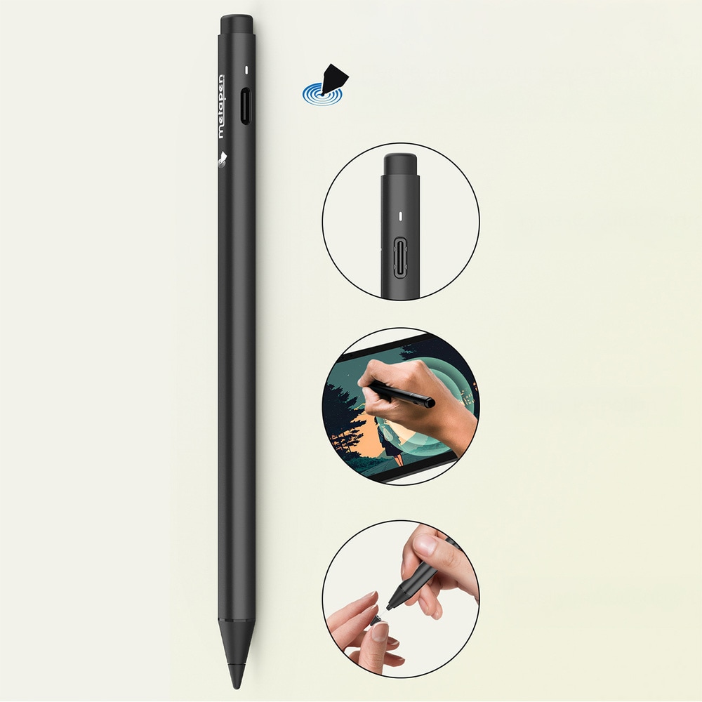 Metapen Pen G1 Stylus för Google Pixel Tablet / Amazon Fire – 4096 trycknivåer