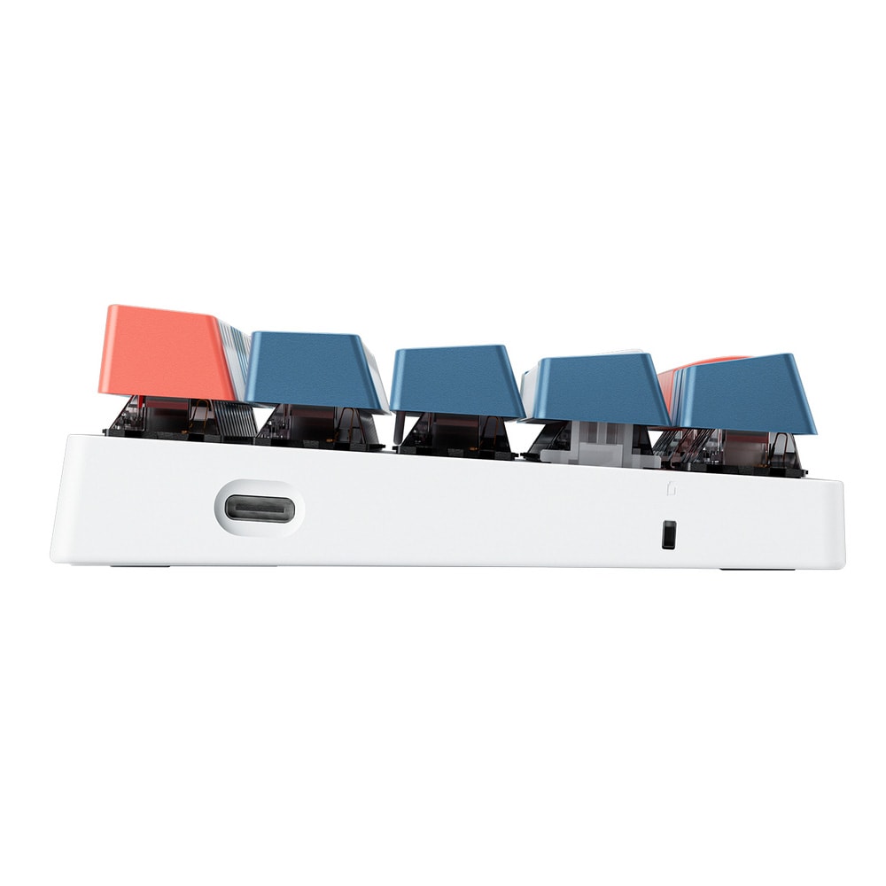 Machenike K500-B61 60 % mekaniskt gamingtangentbord / Gaming Keyboard – vit/blå