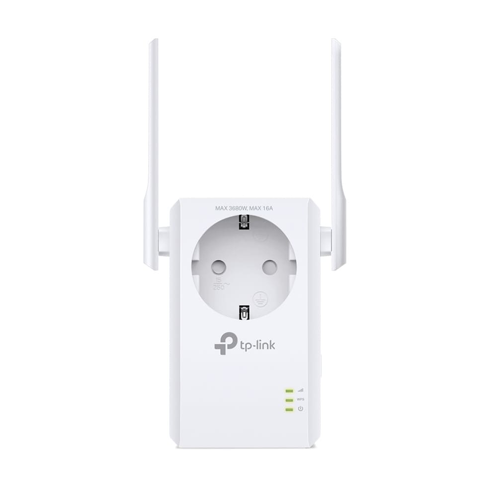 TP-Link TL-WA860RE WiFi-förstärkare / range extender 300 Mbps / WiFi-repeater med eluttag / 2,4 GHz Ethernet-port