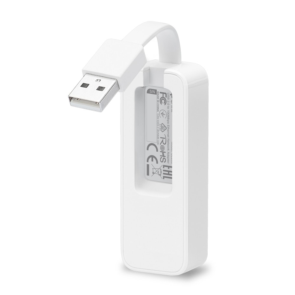 TP-Link UE200 nätverksadapter USB 2.0 till 10/100 Ethernet