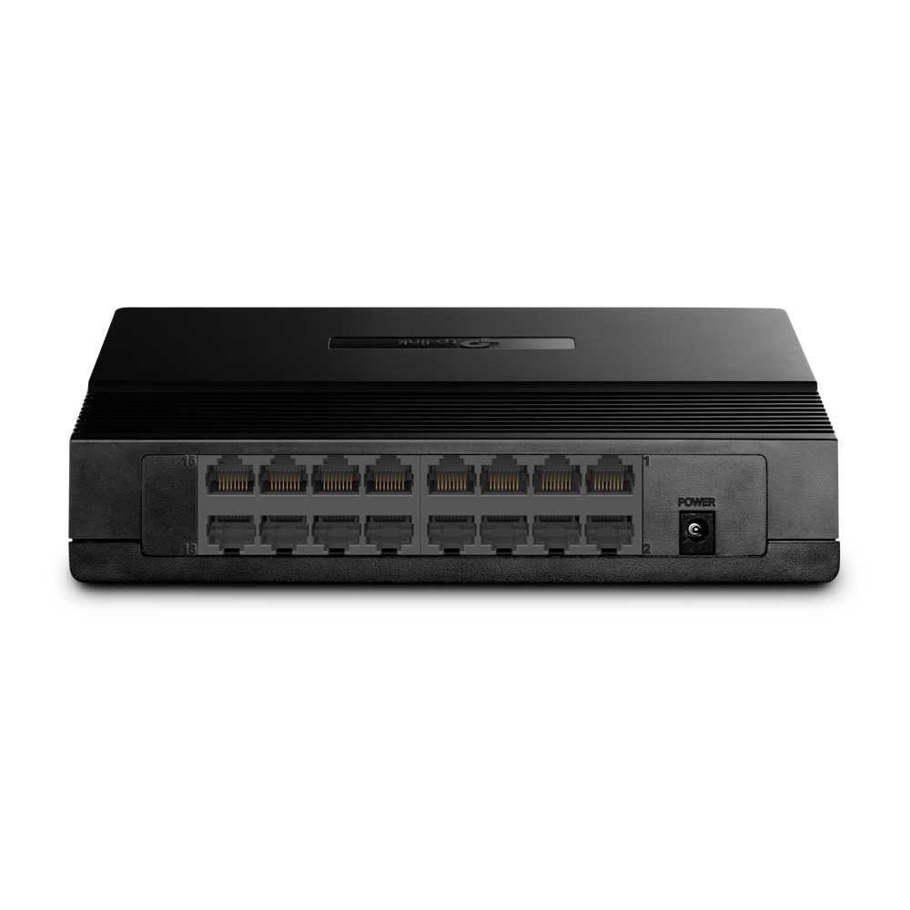 TP-LINK TL-SF1016D 16-portars Fast Ethernet-switch 10/100 Mbit/s