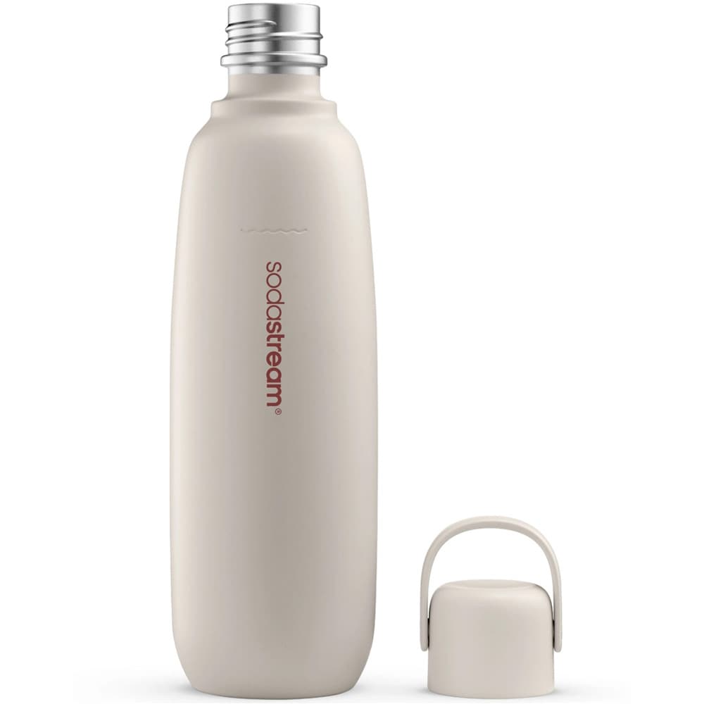 SodaStream Fizz & Go Cool flaska 0,9 L / isolerad kolsyreflaska / flaska i rostfritt stål